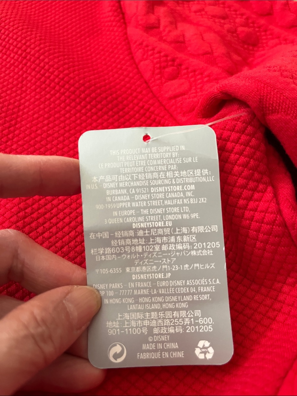 Disney Red Holiday Mickey & Minnie Sweater - Picture 9 of 12